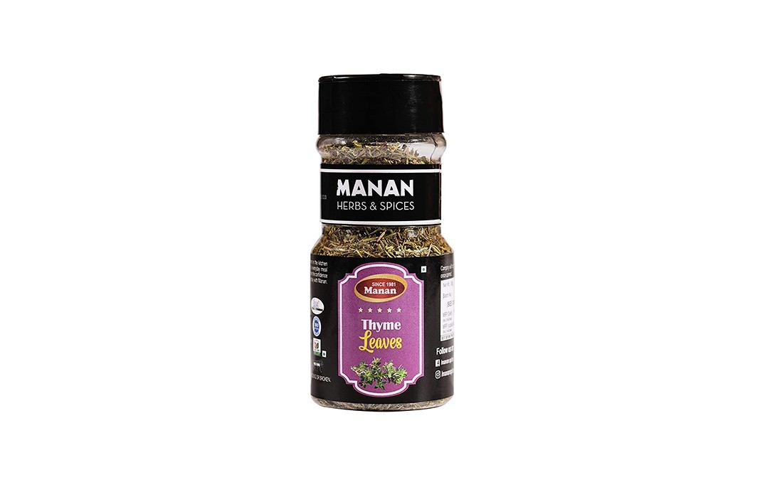 Manan Thyme Leaves    Plastic Bottle  30 grams